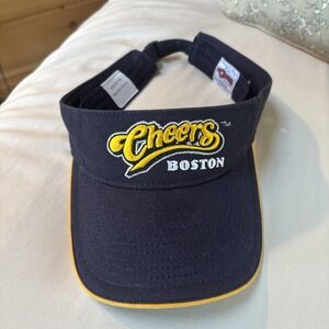 Cheers Boston Sun Visor Cap ~ Bar from Television Show with Woody Harrelson